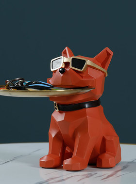 创意法斗茶几电视柜房间桌面摆件