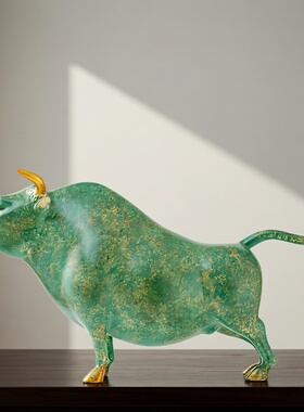 美式华尔街牛创意摆件礼物