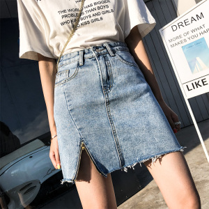 显瘦百搭牛仔短裙
