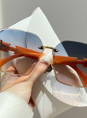 保罗雷朋25新款网红无框防紫外线潮流遮阳气质大框百搭墨镜太阳镜