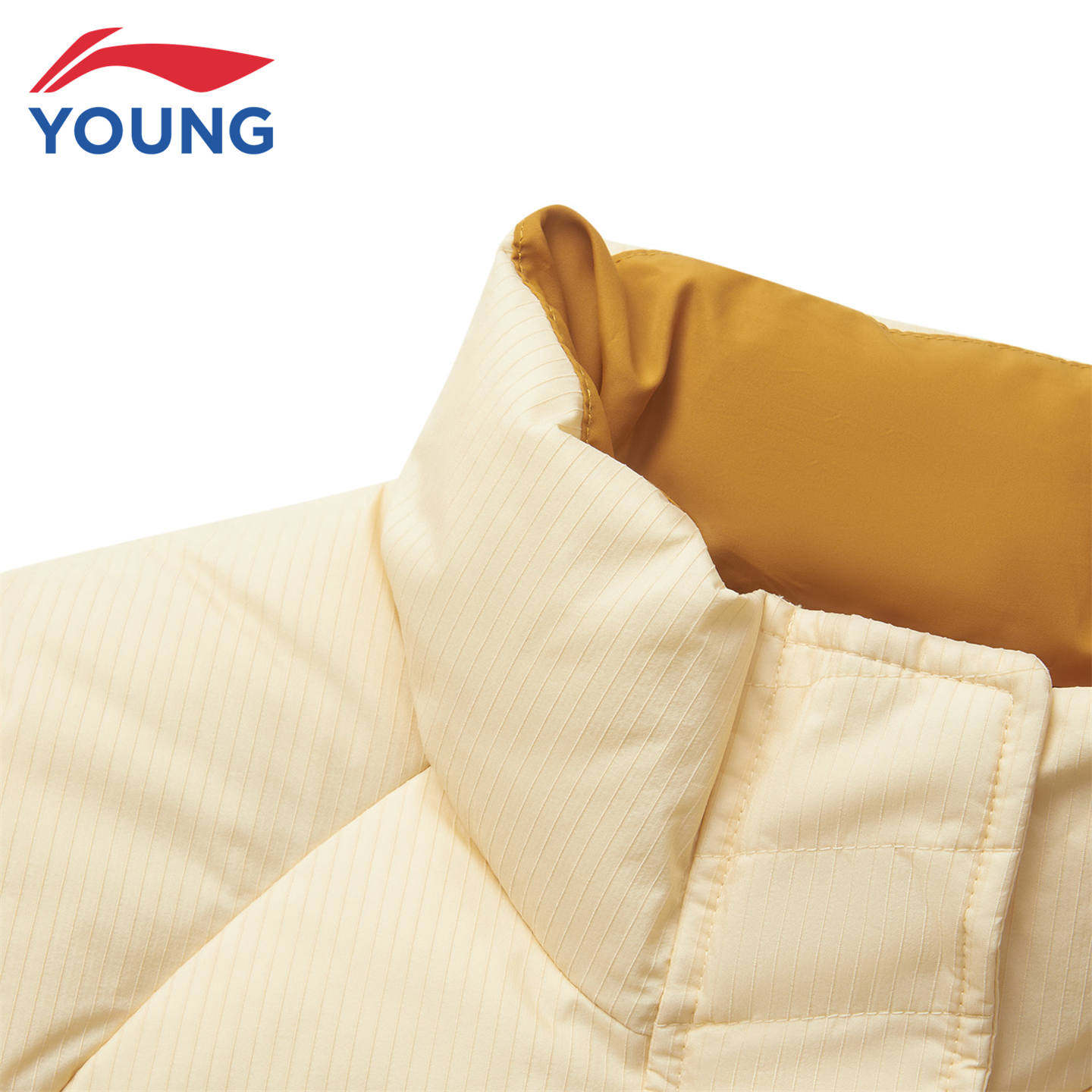 李宁儿童马甲女童2025冬季新款外穿鸭绒保暖背心外套宽松立领坎肩,淘宝优惠券,粉丝福利购,淘宝优惠卷