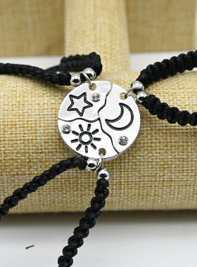 闺蜜手链三人好朋友小学生闺蜜手链磁吸手链儿童女童礼物女生