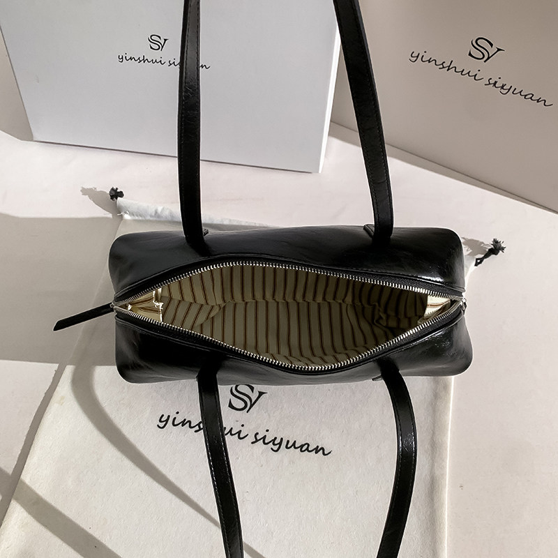 2025巨好看的保龄球包包女大容量波士顿包腋下包通勤手提包真皮包,淘宝优惠券,粉丝福利购,淘宝优惠卷