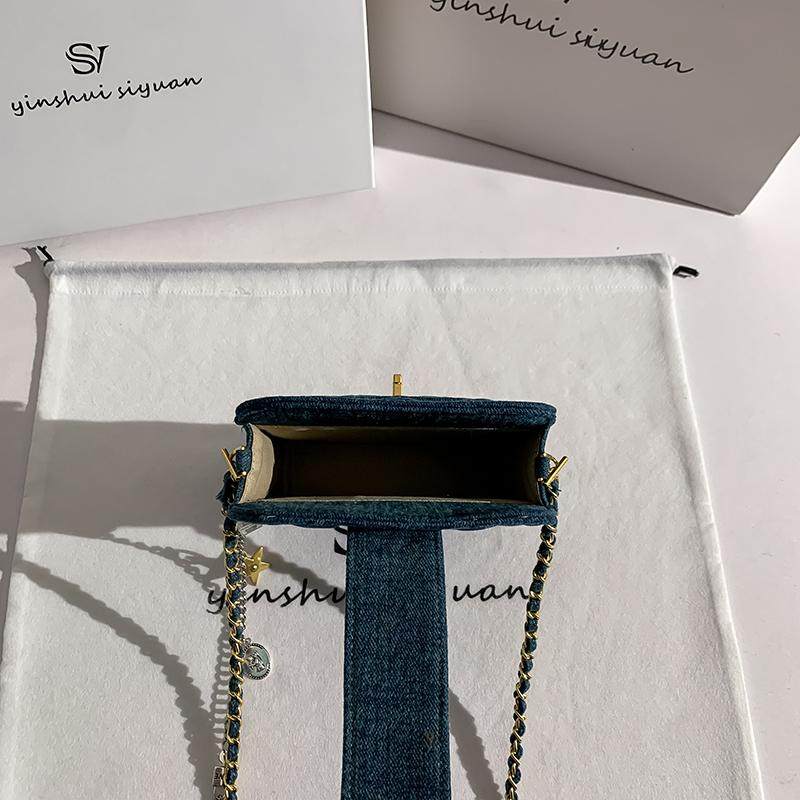 小众牛仔布精致牛仔包女士手机包斜挎小包2025新款凯旋门复古单肩,淘宝优惠券,粉丝福利购,淘宝优惠卷