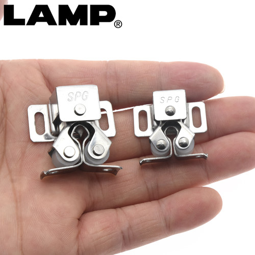 世嘉智尼lamp蓝普不锈钢滚轮碰珠小柜门橱柜磁衣柜碰珠R265/R325 - 图1
