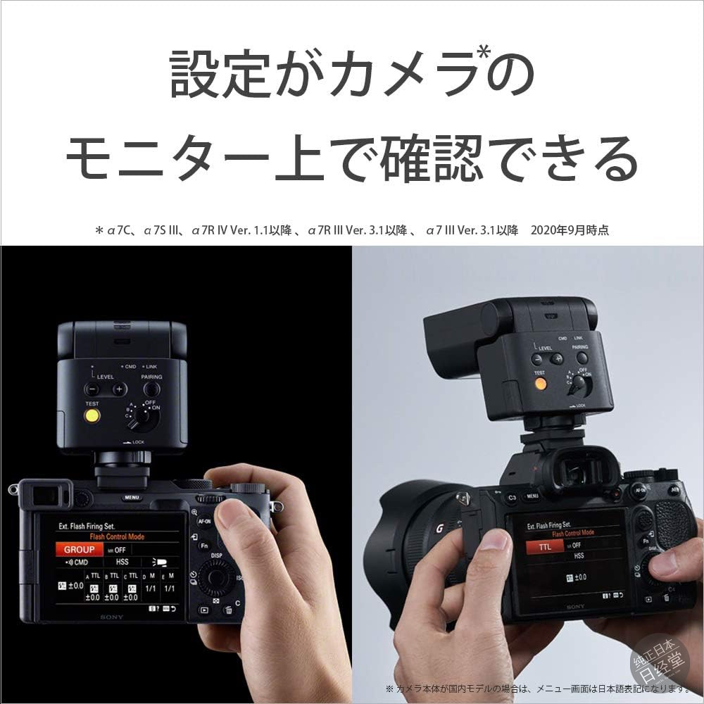 日本直邮包税SONY索尼HVL-F28RM便携专业机顶外置热靴微单闪光灯-图0