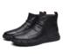 Giày da nam Martin boot nam mid boot nam Anh giày cao mùa đông 2019 mới - Giày ống giầy golf Giày ống