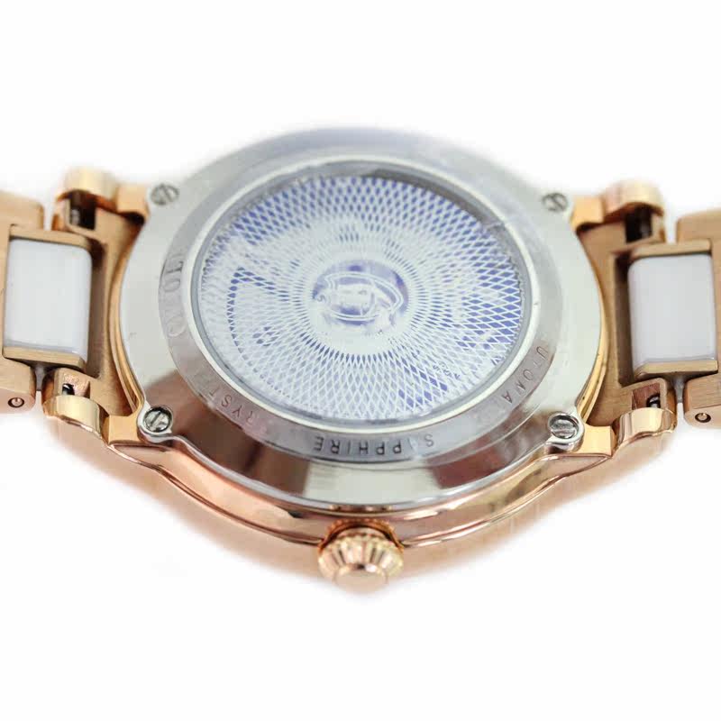 西腾专柜正品白陶瓷全自动镶钻女表 玛丽莎手表国产腕表