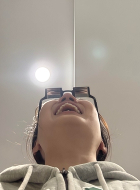 眼里有光！懒人眼镜折射躺卧式看手机电视神器高清反射颈椎防低头