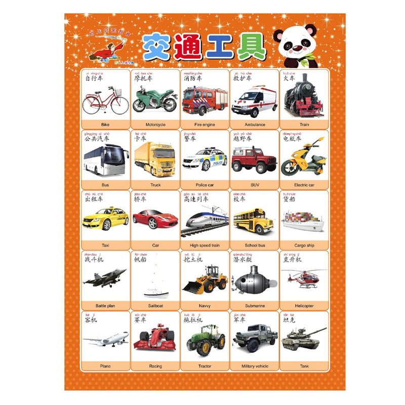 乖宝宝玩具数字认知挂图数字20幼儿园儿童识字教具启蒙宝宝数学画 - 图3