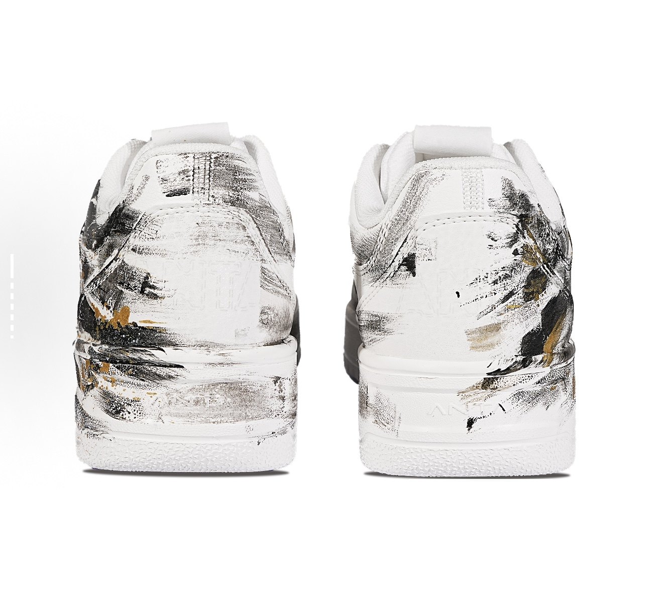 【定制球鞋】Anta安踏 轻松 大展宏图 涂鸦 手绘 泼墨 晕染 街头,淘宝优惠券,粉丝福利购,淘宝优惠卷