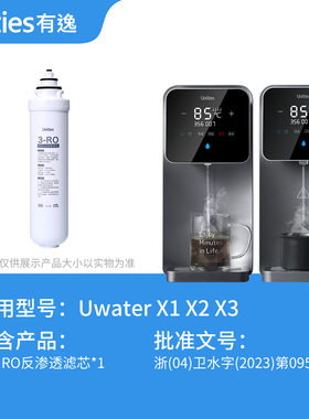 【X系列滤芯】Unities有逸UwaterX1-X2-X3滤芯CF-75GRO-ACF集合