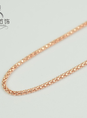 纯银长款毛衣链可调节