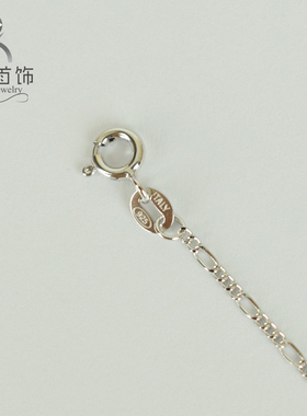 情侣生日礼物银项链送女友