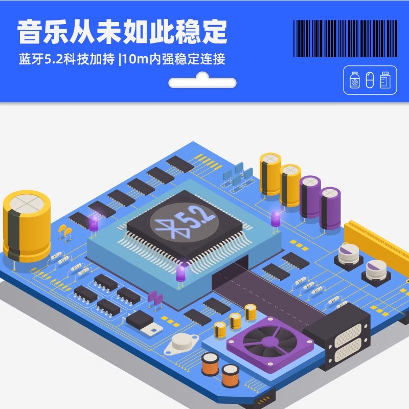 FIIL T2 Pro真无线主动降噪蓝牙耳机5.2入耳式运动高音质fillt2 - 图1