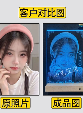 纯手工玻璃锤画生日礼物送女友