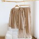 ຊຸດ Pajamas ຝ້າຍບໍລິສຸດຂອງແມ່ຍິງພາກຮຽນ spring ແລະດູໃບໄມ້ລົ່ນ