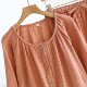 ຊຸດ Pajamas ຝ້າຍບໍລິສຸດຂອງແມ່ຍິງພາກຮຽນ spring ແລະດູໃບໄມ້ລົ່ນ