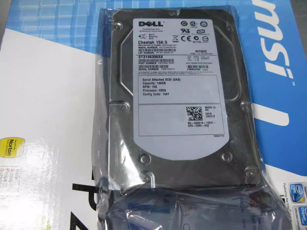 全新DELL Cheetah 146G SAS ST3146356SS 15K 3.5英寸 服务器硬盘 - 图3