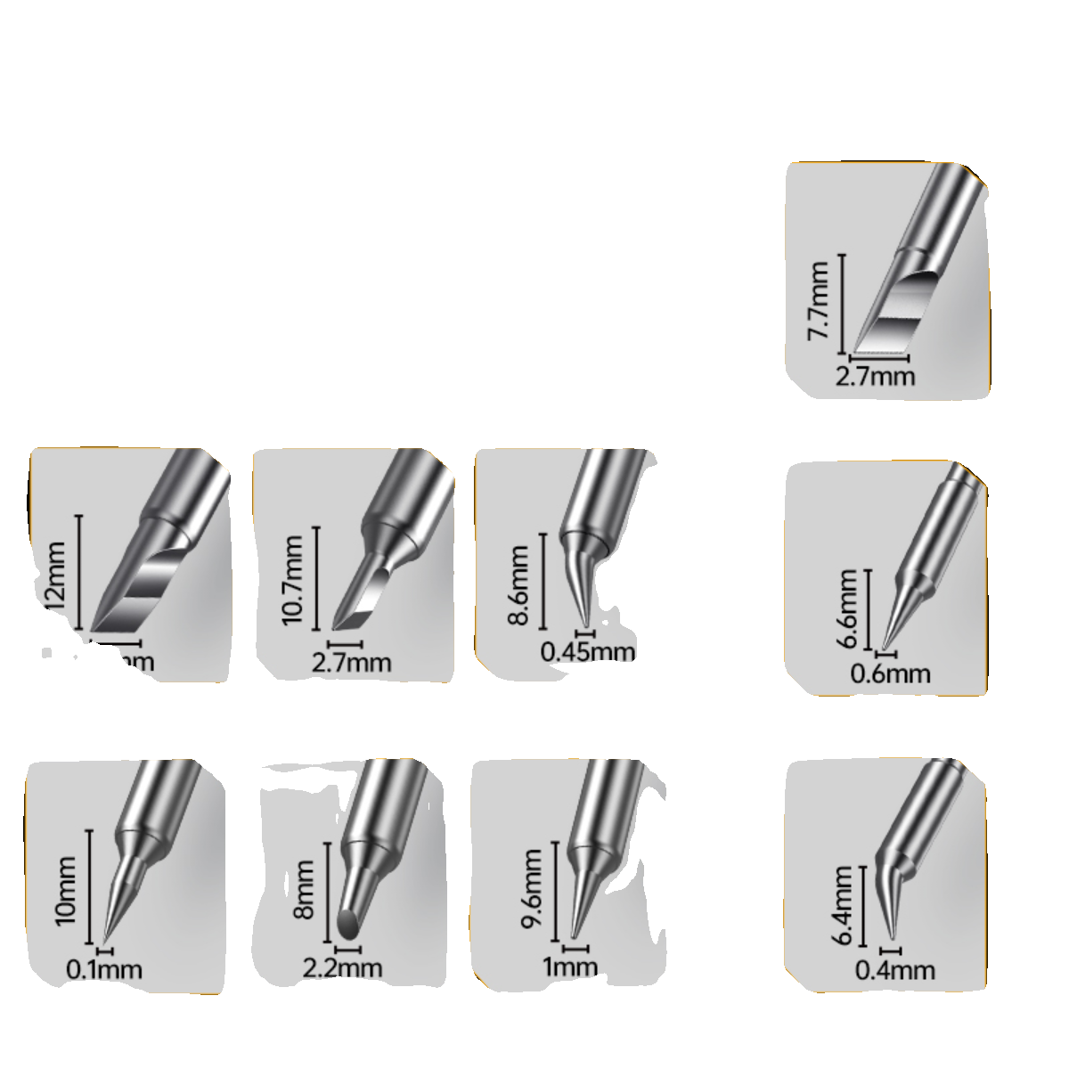 FNIRSI HS-02智能电烙铁100W便携式恒温焊台焊笔家用维修焊接-图3