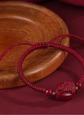 本命佛配饰高含量万山原矿朱砂女