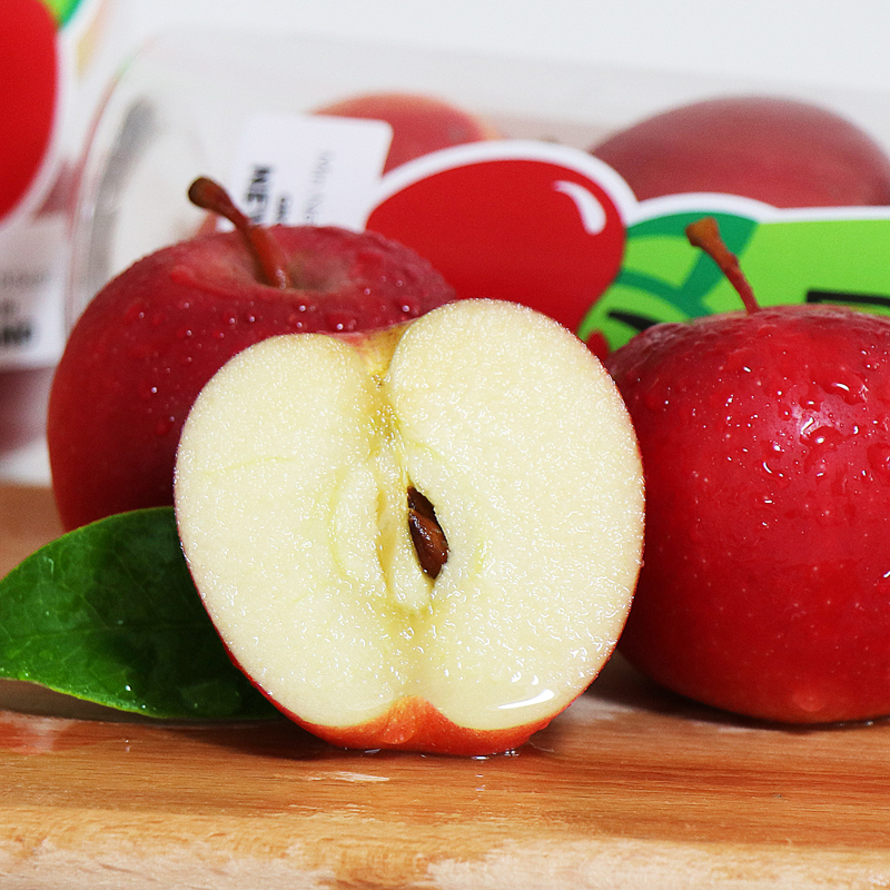 新西兰乐淇Rockit小苹果一筒 当季火箭筒进口樱桃小苹果新鲜包邮 - 图1