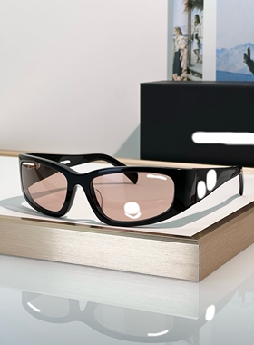 个性洋气欧美女遮阳女弧度太阳镜