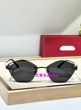 防晒多边形欧美女超轻舒适酷墨镜