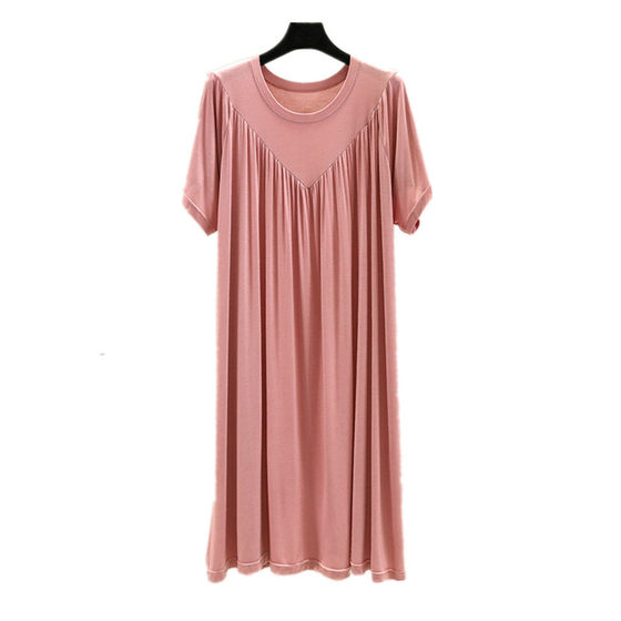 Modal thin extra-large outer dress