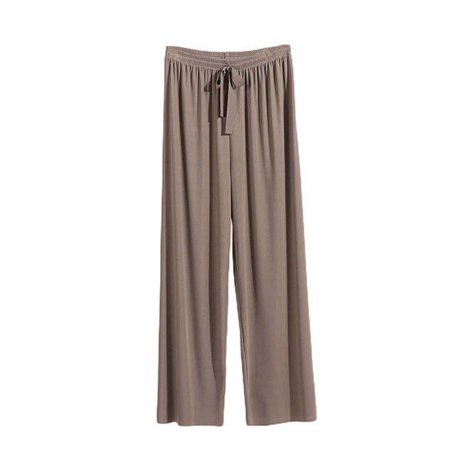 Long trousers ice silk pajama pants casual pants for women