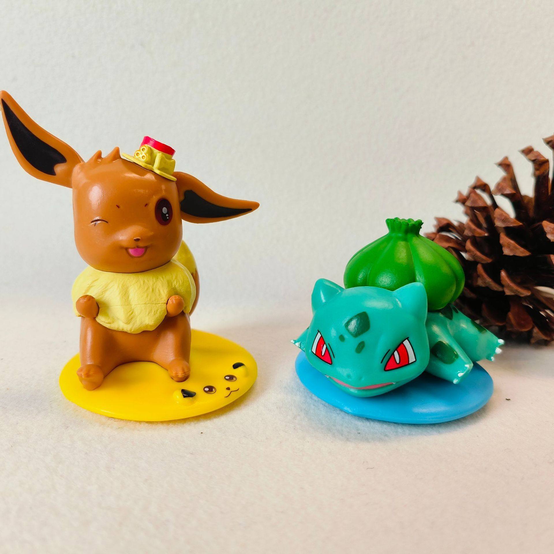 宠物小精灵 6款Q版 皮卡丘 杰尼龟 伊布 可达鸭磁吸摆件 袋装手办,淘宝优惠券,粉丝福利购,淘宝优惠卷