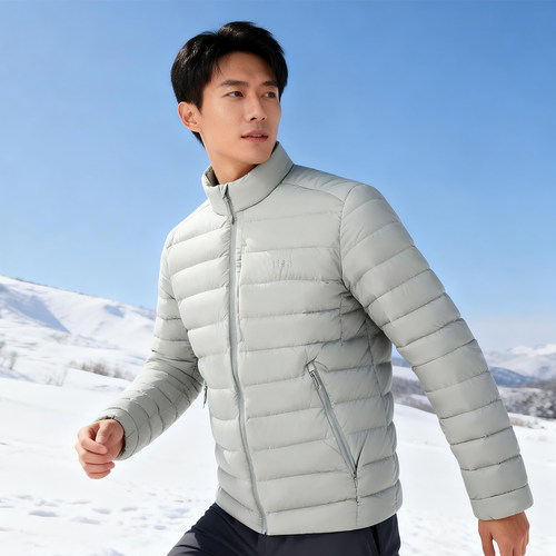 可隆JWJDW24291石墨烯锁温内衬防风防水加厚保暖白鹅绒羽绒服 - 图1