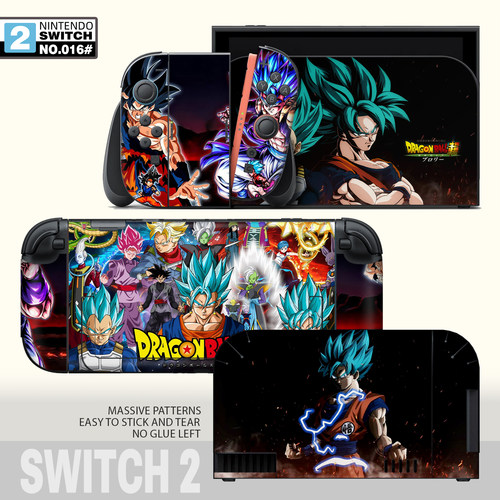任天堂switch2痛贴NS2代贴纸全身贴膜switcholed手柄贴纸底座贴纸 - 图3