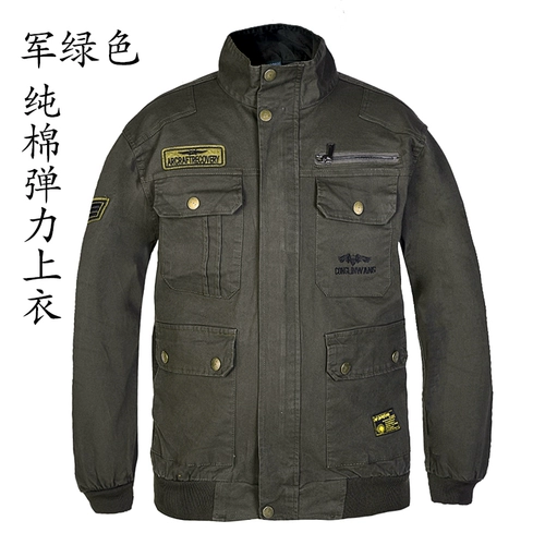 Осенний хлопковый износостойкий лонгслив для работы, рабочая одежда, защита от ожогов, увеличенная толщина, делается под заказ