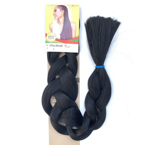 大辫子xpression hair braids twist braid 非洲脏辫娃娃植发包邮 - 图3