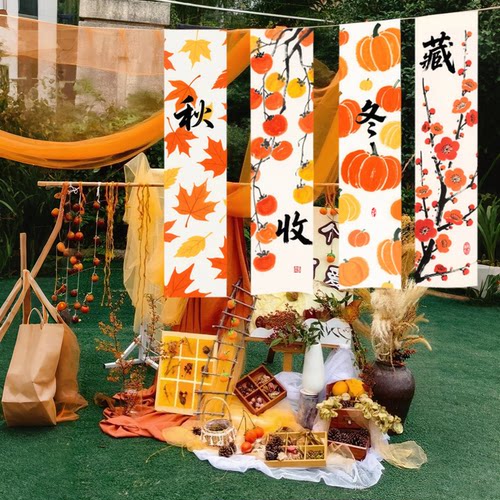 夏天毕业环创装饰拉旗2026环创茶馆商场橱窗场景氛围蜂窝球挂饰 - 图0