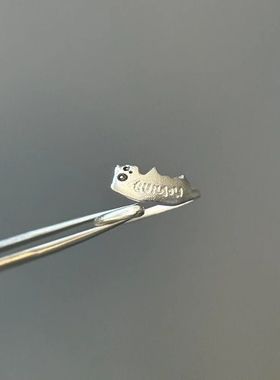 「拥抱小猫」早安晚安猫咪情侣对戒可爱小众百搭开口戒指