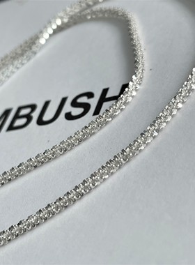 ambush925银锁骨链女项链