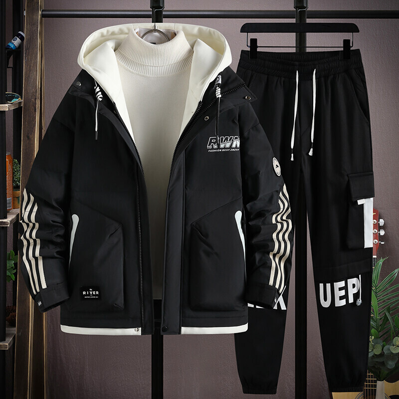 天猫家Y998-p255 2024年新款新国标90白鸭绒保暖羽绒服男 - 图0