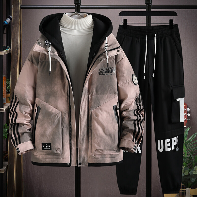 天猫家Y998-p255 2024年新款新国标90白鸭绒保暖羽绒服男 - 图1