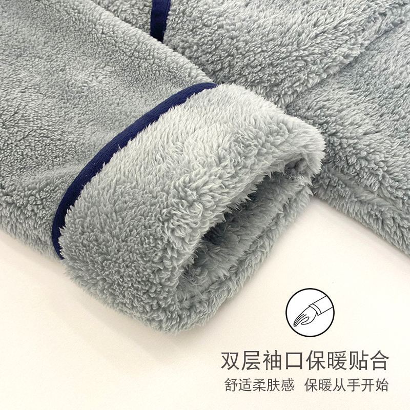  优美纺睡袍/浴袍