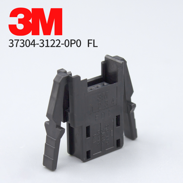 37304-3122-0P0FL连接器3M原装进口4芯免剥皮IDCMINI CLAMP24-26# - 图1