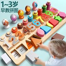 Young Child Toys Digital Jigsaw Puzzle Early Lesson Wisdom Assembly Building Blocks Quality of boys and girls 1-46-year-old baby Development of the mind