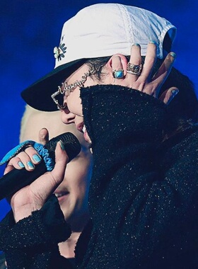 GD权志龙同款绿松石戒指小众设计潮牌高级感复古个性指环民族男女