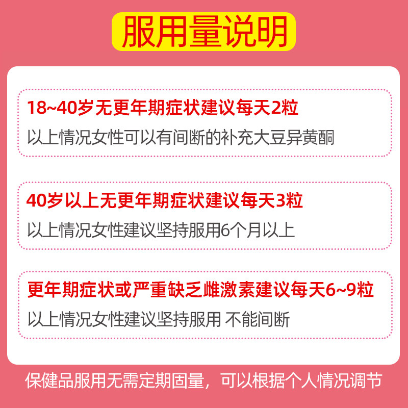 百合康大豆异黄酮提取物胶囊180粒成人中老年女性保养调理保健品,淘宝优惠券,粉丝福利购,淘宝优惠卷