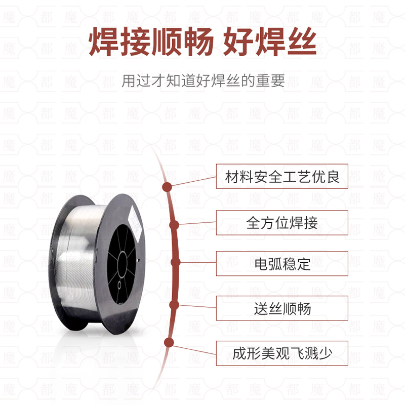 ER1070纯铝 ER4043 ER4047铝硅ER5183 ER5356铝镁焊丝 铝合金焊丝 - 图2