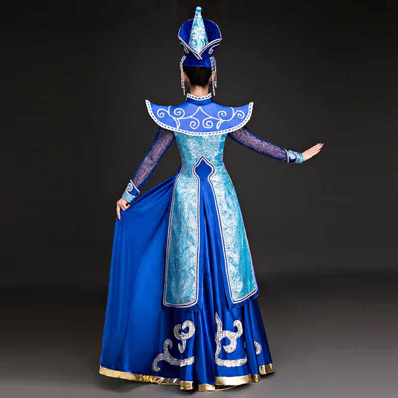 民族舞成人大气个性夏季新款演出服 凤乐谷民族服装/舞台装