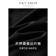 TKYSHOP ເສື້ອຍືດແຂນສັ້ນ ແອວບິດ