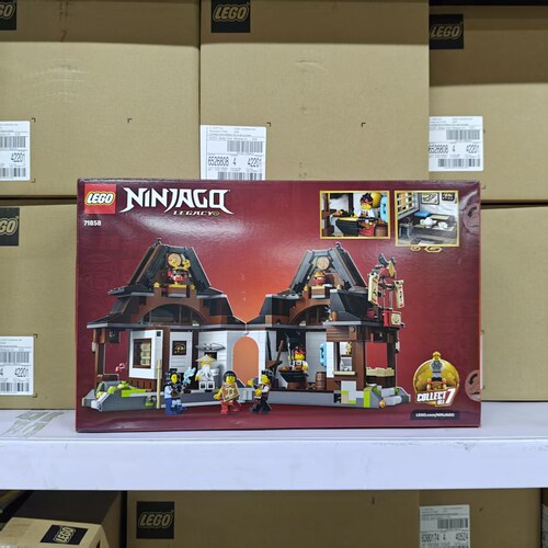 LEGO乐高幻影忍者15周年纪念71858四武器铁匠铺儿童拼搭积木玩具 - 图0