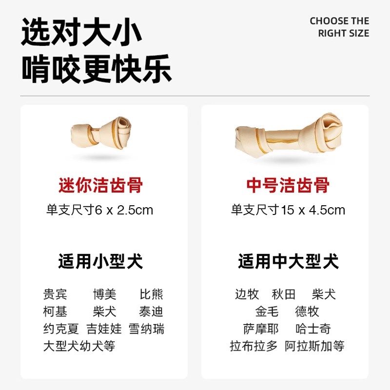 【超值组合】SmartBones狗零食礼包咬胶洁齿骨狗狗磨牙棒宠物洁齿 - 图2